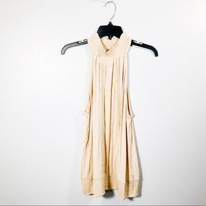 Fever Sleeveless High Neck Blouse